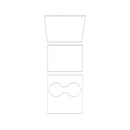 3Pc Car Center Console Protective Film Transparent Film Stickers for Tesla  D3I5
