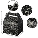 50Pcs Halloween Favor Candy Boxes Spider Web Treat Bags for Halloween Party