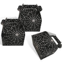 50Pcs Halloween Favor Candy Boxes Spider Web Treat Bags for Halloween Party
