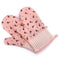 1pc Kitchen Oven Mitts Heat Resistant Microwave Insulated Glove for Cooking Baking BBQ Pot Holder