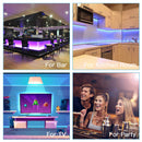 5M 10M IP65 IP20 Color Changeable WiFi Smart LED Strip Light + 24Keys IR Remote Control + Adapter + Controller