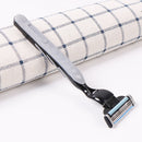 Black 5Pcs/Set 1 Machine + 4 Blades Manual Mens Hair Removal Shaving Razors