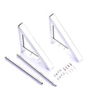 Wall Mounted Solid Aluminium Double Clothes Drying Hanger Foldable Laundry