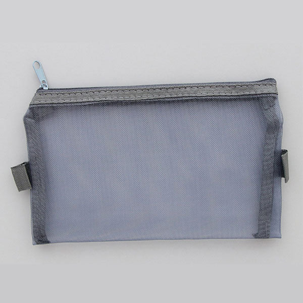 Creative Transparent Mesh Pencil Case B6 Storage Bag Portable Large-Capacity Stationery Bag For Students' Exams