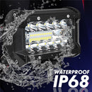 2Pcs 5 Inch 72 W Led Lamp Lights Bar Fog Lights Waterproof Driving Work Lig P8I8
