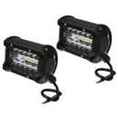 2Pcs 5 Inch 72 W Led Lamp Lights Bar Fog Lights Waterproof Driving Work Lig P8I8