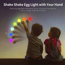 Night Light for Kids, Bedside Lamp & Shake Shake Egg Baby Toys Lamp with Dy