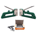 Manual Heavy Duty Hand Nail Furniture Stapler for Wood Door Upholstery Tack Q2Q1