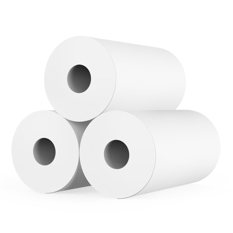 XIAOMI 3 Rolls 57*25mm Heat Sensitive Thermal Self-adhesive Printing Paper for GT1/G4 XIAOMI Youdao Pocket Printer