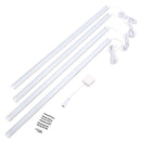 DC12V 4PCS 50CM SMD5730 Kitchen Under Cabinet Counter LED Rigid Strip Light Showcase Fixture