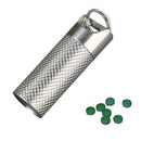 IPRee EDC Mini Waterproof Pill Case Titanium Seal Storage Tank Holder Container Outdoor Camping