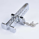 Auto Brake Clutch Pedal Lock Stainless Steel Anti-Theft Device Strong Secur K4Q1