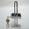 Auto Brake Clutch Pedal Lock Stainless Steel Anti-Theft Device Strong Secur K4Q1