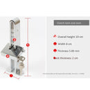 Auto Brake Clutch Pedal Lock Stainless Steel Anti-Theft Device Strong Secur K4Q1