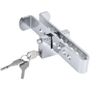 Auto Brake Clutch Pedal Lock Stainless Steel Anti-Theft Device Strong Secur K4Q1