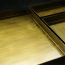 Geometric Gold Trays Metal Iron Food Fruit Plate Desktop Makeup Organizer Jewelry Dish Storage Holder