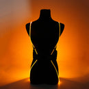 LED Fiber Reflective Vest Night Cycling Running Outdoor Safety Sports Clothes