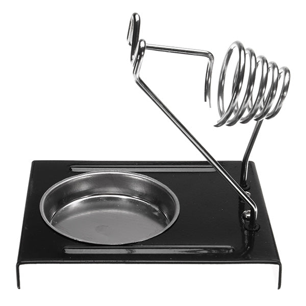 Soldering Iron Support Stand Holder Base Metal Rectangle Solder Support Station