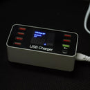 40W QC Smart Desktop Fast Charging Station Charger 7 USB Port Charger US/AU/UK/EU Plug