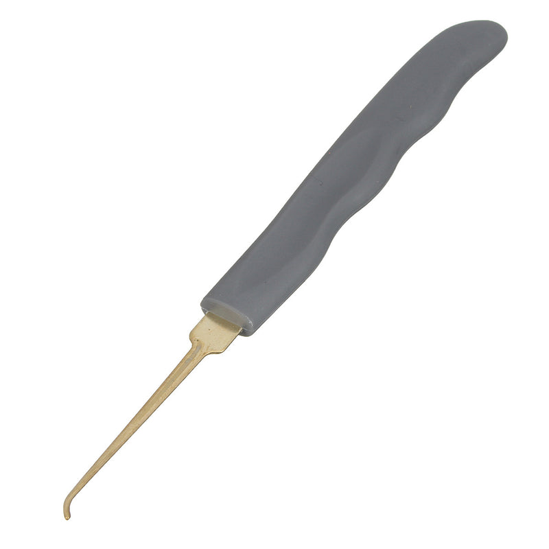 DANIU 24pcs Single Hook Lock Pick Set with 1Pc Transparent Lock Locksmith Practice Training Skill Set