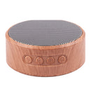 3X(Wood Grain Press Design Portable Mini Wireless Bluetooth Speaker