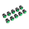 Wendao R13-507 125V 6A 16mm No Lock Self-reset Switch Push Button OFF/ON 10pcs