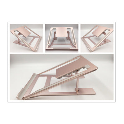 Adjustable Laptop Stand Portable Foldable Desktop Computer Bracket for Laptops Phones Tablets
