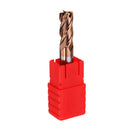 Drillpro 1-8mm 4 Flutes Tungsten Carbide End Mill Cutter HRC55 AlTiN Coating End Mill Cutter CNC Tool