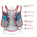 FAITH PRO Nylon 12L Outdoor Bags Hiking Backpack Vest Professional Marathon Running Cycling Back