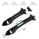 23 Pieces Caulking Tool Kit, 3 in 1 Caulking Tools Silicone Sealant Finishi B7P8