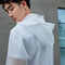 Frosted Transparent Rain Coat Raincoat With Detachable Hat Casual Cut For Men And Women from xiaomi youpin