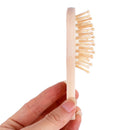Mini Wooden Hair Vent Brush Brushes Hair Care and Beauty Spa Massager Massa
