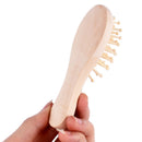 Mini Wooden Hair Vent Brush Brushes Hair Care and Beauty Spa Massager Massa