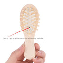 Mini Wooden Hair Vent Brush Brushes Hair Care and Beauty Spa Massager Massa