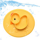Table Mat Baby Chick Dishes Silicone Plate Suction Tray Anti Slip Mini Mat  N4F3