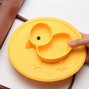 Table Mat Baby Chick Dishes Silicone Plate Suction Tray Anti Slip Mini Mat  N4F3