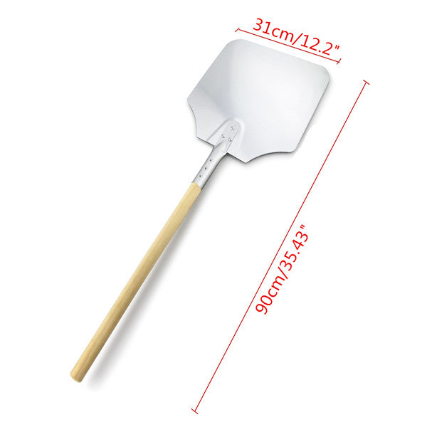 Proffesional Aluminium Alloy Shovel Pizza Shovel Cheese Shovel Cutter Spatula Baking Tool