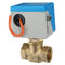 TMOK TK360 3/4" Motorized Electric Brass Globe Valves 2 Wire AC 220V Female Two Way Stop Valve