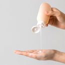 Jordan&Judy 3 Pcs 60ml Silicone Sub-bottle Travel Portable Shampoo Shower Gel Squeeze Bottles Cleaning Supplies