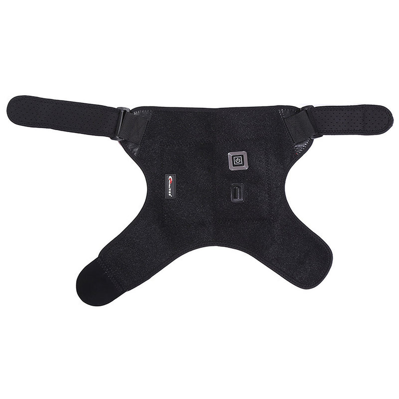 Adjustable Heated Shoulder Wrap Heating Pads Shoulder Support Brace /Cold Therapy