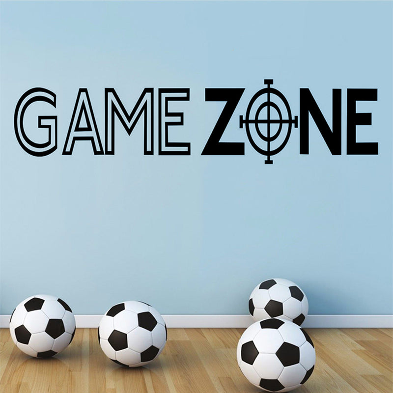 Wall Room Decor Art Vinyl Sticker Mural Decal Game Zone Home Decor Kids Room Wall Stickers
