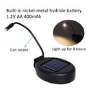 2Pcs Solar Light Outdoor Waterproof Solar Lamp Pot Lights Beautiful Lightin