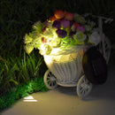 2Pcs Solar Light Outdoor Waterproof Solar Lamp Pot Lights Beautiful Lightin
