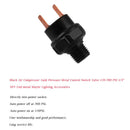 New Black 12V/24V 1/4 inch Npt 170-200 Psi Air Pressure Control Switch Valv