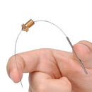 30PCS 0.4mm&0.35mm Bendable Drill Bit Nozzle Cleaner + 2Pcs Tweezers Set For 3D Printer Nozzle Cleaning