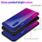 Bakeey Gradient Color Tempered Glass + Soft TPU Back Cover Protective Case for Xiaomi Mi9 / Mi 9 Transparent Edition