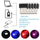 Car Usb Atmosphere Light - 7Pcs Car Usb Lighting Universal Mini Usb Led Wir X2G6