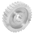 2Pcs Metal Synchronous Pulley Gear Motor Belt Gear Drive Wheel Gear S/N Cj0