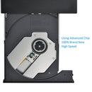 External Dvd Drive Optical Drive Usb 2.0 Cd Rom Player Cd-Rw Burner Writer