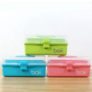 First Aid Kit Organizer Medical Box Plastic Storage Box Large Multi-Layer M